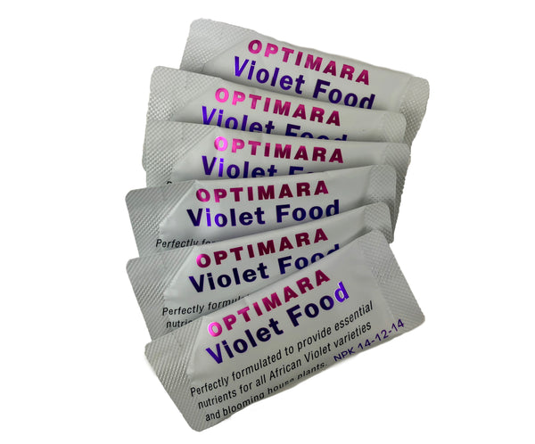 Optimara Violet Food (NPK 14-12-14) (2 Boxes) (12 Pouches) *For All Blooming Plants*